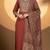 Women Ethnic Motifs Embroidered Regular Kurta with Trousers & With Dupatta