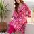 Women Ethnic Motifs Printed Regular Thread Work  Cotton Kurta with Trousers