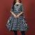 Floral Printed V-Neck Gotta Patti  Cotton A-Line Kurta With Trousers & Dupatta