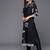 Floral Embroidered Chanderi Silk Straight Kurta & Trousers With Dupatta