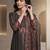 Women Ethnic Motifs Printed Regular Chanderi Silk Kurta with Trousers & With Dupatta