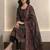 Women Ethnic Motifs Printed Regular Chanderi Silk Kurta with Trousers & With Dupatta