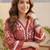 Women Printed Regular Kurta with Trousers