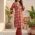 Women Printed Regular Kurta with Trousers