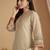 Women Ethnic Motifs Regular Thread Work Kurta with Palazzos & With Dupatta