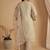 Women Ethnic Motifs Regular Thread Work Kurta with Palazzos & With Dupatta