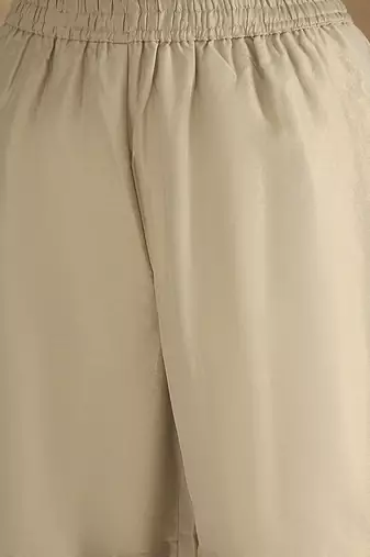 Women Ethnic Motifs Regular Thread Work Kurta with Palazzos & With Dupatta