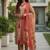 Women Ethnic Motifs Printed Regular  Cotton Kurta with Trousers & With Dupatta