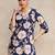 Women Floral Printed Regular  Cotton Kurta with Trousers