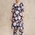 Women Floral Printed Regular  Cotton Kurta with Trousers