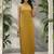 Women Ethnic Motifs Embroidered Regular Thread Work Silk Georgette Kurta with Trousers