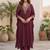 Women Ethnic Motifs Embroidered Regular Thread Work Kurta with Trousers