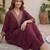 Women Ethnic Motifs Embroidered Regular Thread Work Kurta with Trousers