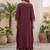 Women Ethnic Motifs Embroidered Regular Thread Work Kurta with Trousers