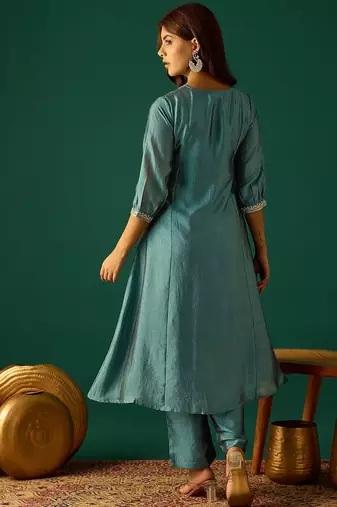 Women Ethnic Motifs Printed Kurta with Palazzo