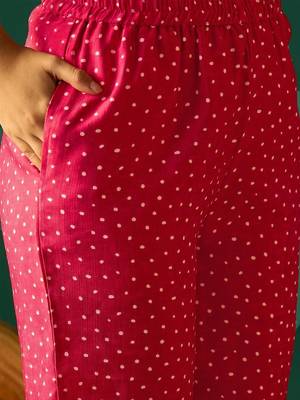Women Ethnic Motifs Printed Regular Thread Work Kurta with Trousers & With Dupatta 7