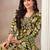 Women Floral Printed Regular Kurta with Trousers & With Dupatta