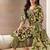 Women Floral Printed Regular Kurta with Trousers & With Dupatta