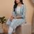 Women Floral Printed Regular Kurta with Patiala & With Dupatta
