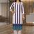 Women Striped Regular Kurta with Trousers