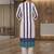 Women Striped Regular Kurta with Trousers