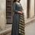 Women Embroidered Tiered Thread Work Kurta with Trousers & With Dupatta