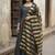 Women Embroidered Tiered Thread Work Kurta with Trousers & With Dupatta