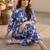 Women Printed Regular Kurta with Trousers