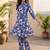 Women Printed Regular Kurta with Trousers