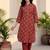 Women Ethnic Motifs Printed Regular Kurta with Trousers