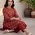 Women Ethnic Motifs Printed Regular Kurta with Trousers