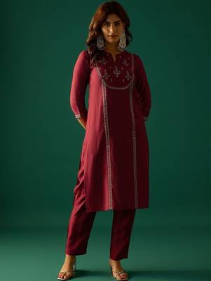 Women Ethnic Motifs Printed Kurta with Trouser & Dupatta 1