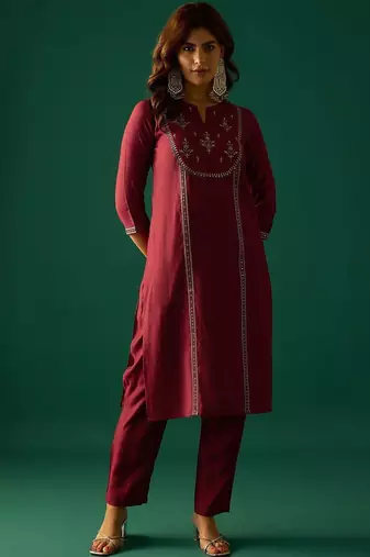 Women Ethnic Motifs Printed Kurta with Trouser & Dupatta