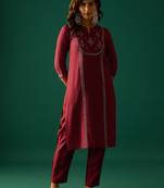 Women Ethnic Motifs Printed Kurta with Trouser & Dupatta