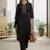 Women Ethnic Motifs Yoke Design Regular Thread Work Kurta with Trousers & With Dupatta