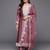 Women Embroidered Regular Sequined Kurta with Trousers & Dupatta