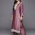 Women Embroidered Regular Sequined Kurta with Trousers & Dupatta