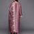 Women Embroidered Regular Sequined Kurta with Trousers & Dupatta