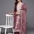 Women Embroidered Regular Sequined Kurta with Trousers & Dupatta