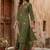 Women Ethnic Motifs Embroidered Regular Thread Work Kurta with Trousers
