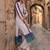 Women Striped Regular Kurta with Trousers