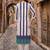 Women Striped Regular Kurta with Trousers