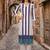 Women Striped Regular Kurta with Trousers