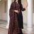 Women Ethnic Motifs Embroidered Regular Thread Work  Cotton Kurta with Trousers & With Dupatta