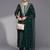 Women Ethnic Motifs Embroidered Regular Sequinned Chanderi Silk Kurta with Trousers & With Dupatta