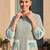 Women Striped Regular Pure Cotton Kurta with Trousers