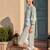 Women Striped Regular Pure Cotton Kurta with Trousers
