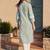 Women Striped Regular Pure Cotton Kurta with Trousers