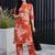 Women Floral Printed Regular Kurta with Palazzos