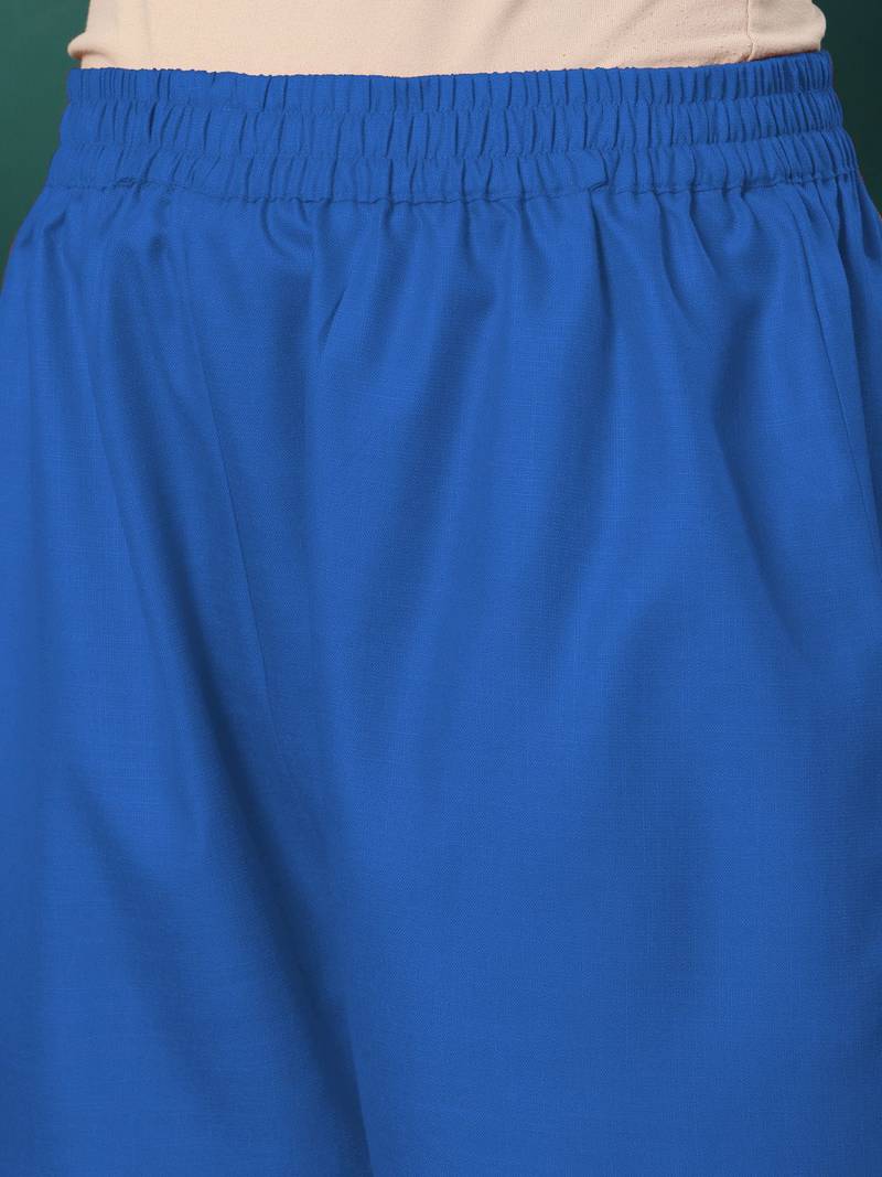 Women Regular Kurta with Trousers & With Dupatta